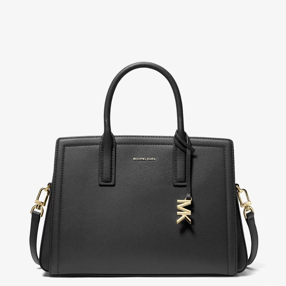 Michael Kors Laila medium satchel Black Leather